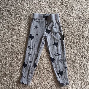 Little Bipsy X baby breez grey Texas print limited edition leggings size 2T